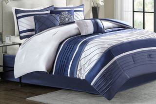 Thumbnail 4: Madison Park Madison Park Blaire 7-pc. Comforter Set 