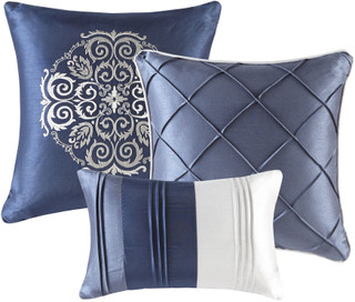 Thumbnail 12: Madison Park Madison Park Blaire 7-pc. Comforter Set 