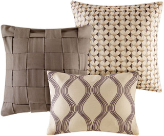 Thumbnail 6: Madison Park Madison Park Shades Of Grey 8-pc. Comforter Set 