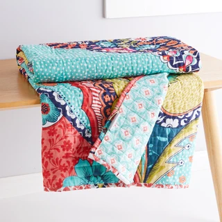 Thumbnail 4: Levtex Home Levtex Home Reversible Jules Quilted Throw 