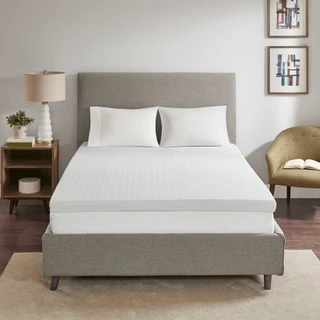 Thumbnail 12: Sleep Philosophy Flexapedic 3M Moisture Management Mattress Topper 