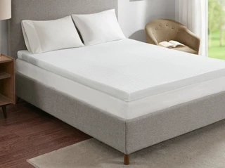 Thumbnail 6: Sleep Philosophy Flexapedic 3M Moisture Management Mattress Topper 
