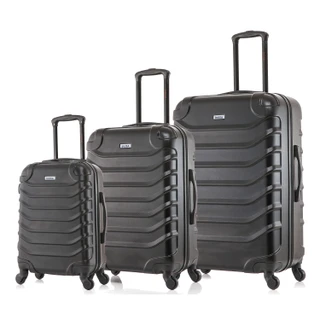 Thumbnail 2: INUSA INUSA Endurance Hardside Lightweight Spin 3 pc Luggage Set 