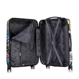 Thumbnail 8: INUSA INUSA Cities Hardside Lightweight Spinner 3 pc Luggage Set 