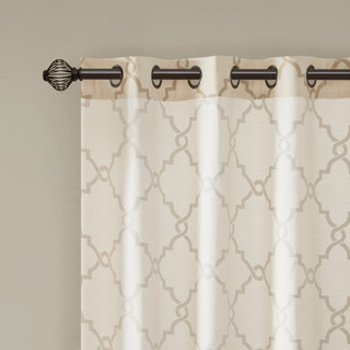 Thumbnail 7: Madison Park Madison Park Saratoga Window Curtain Panel 