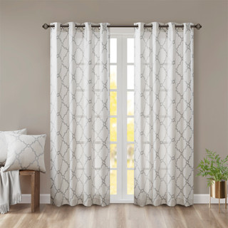 Thumbnail 5: Madison Park Madison Park Saratoga Window Curtain Panel 
