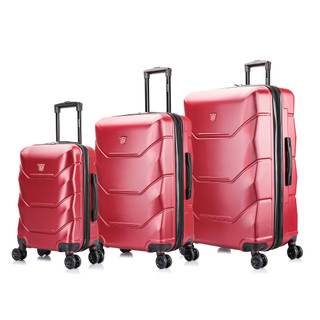Thumbnail 1: DUKAP DUKAP Zonix Hardside Lightweight Spinner 3 pc Luggage Set 