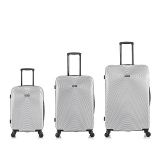 Thumbnail 3: DUKAP DUKAP Inception Lightweight Hardside 3 pc Luggage Set 