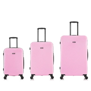 Thumbnail 4: DUKAP DUKAP Inception Lightweight Hardside 3 pc Luggage Set 
