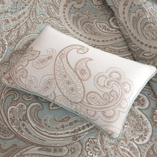 Thumbnail 12: Madison Park Madison Park Ronan 5 Piece Cotton Coverlet Set 