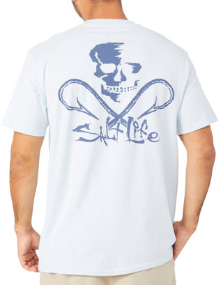 Thumbnail 1: Salt Life Salt Life Mens Skull 'N Hooks  Pocket T-Shirt 