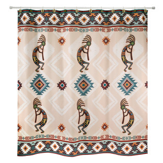 Thumbnail 4: AVANTI Avanti Navajo Dance Shower Curtain 