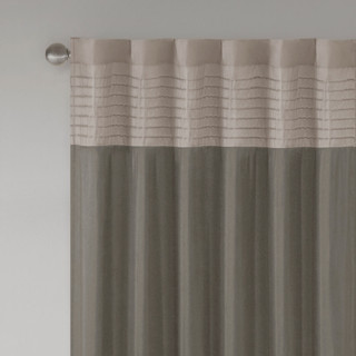 Thumbnail 8: Madison Park Madison Park Amherst Polyoni Pintuck Window Curtain 