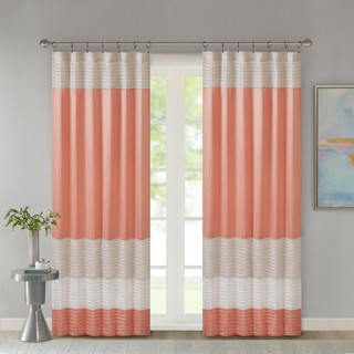 Thumbnail 6: Madison Park Madison Park Amherst Polyoni Pintuck Window Curtain 