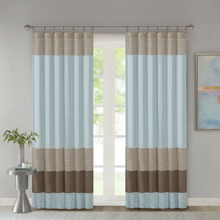 Thumbnail 3: Madison Park Madison Park Amherst Polyoni Pintuck Window Curtain 