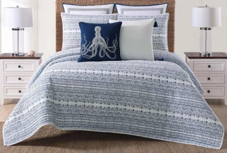Thumbnail 4: Oceanfront Resort Oceanfront Resort Reef Quilt Set 