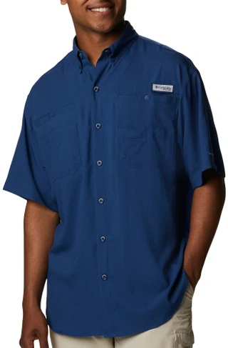 Thumbnail 2: Columbia Columbia Mens PFG Tamiami Short Sleeve Shirt 