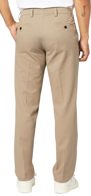 Thumbnail 4: Dockers Mens Easy Stretch Straight Fit Flat Front Khaki Pants 