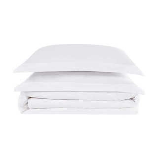 Thumbnail 6: Truly Calm Truly Calm Silver Cool White Duvet Set 
