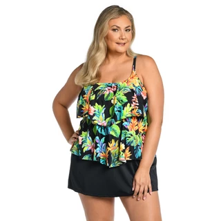Thumbnail 3: Maxine of Hollywood Maxine Of Hollywood Plus Solid Swim Skirt 