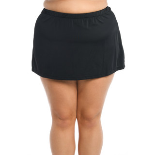 Thumbnail 1: Maxine of Hollywood Maxine Of Hollywood Plus Solid Swim Skirt 