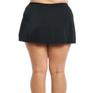 Thumbnail 2: Maxine of Hollywood Maxine Of Hollywood Plus Solid Swim Skirt 