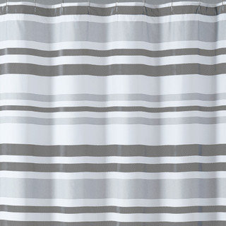 Thumbnail 6: Truly Soft Truly Soft Curtis Stripe Shower Curtain 