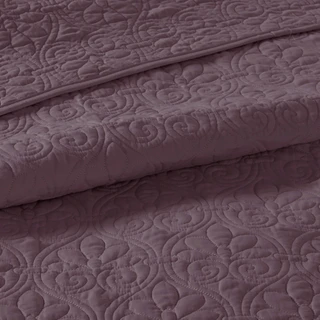 Thumbnail 15: Madison Park Madison Park Quebec 3 pc Corner Pleated Quilted Bedspread 