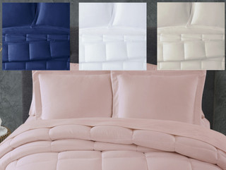 Thumbnail 6: Truly Calm Truly Calm Antimicrobial Down Alternative Comforter Set 