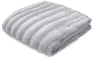 Thumbnail 2: Madison Park Madison Park Duke Long Fur Throw 
