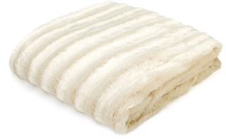 Thumbnail 2: Madison Park Madison Park Duke Long Fur Throw 