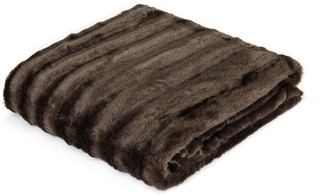 Thumbnail 2: Madison Park Madison Park Duke Long Fur Throw 