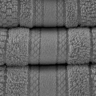 Thumbnail 8: Madison Park Madison Park Adrien 6-pc. Super Soft Cotton Towel Set 
