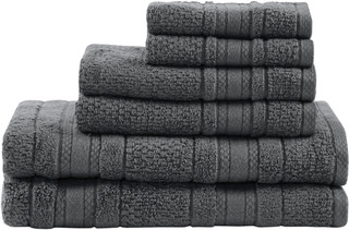 Thumbnail 2: Madison Park Madison Park Adrien 6-pc. Super Soft Cotton Towel Set 