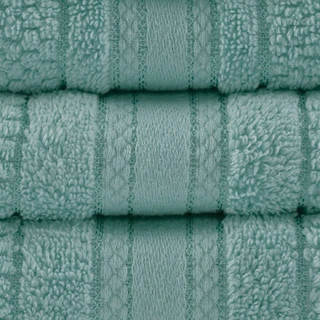 Thumbnail 8: Madison Park Madison Park Adrien 6-pc. Super Soft Cotton Towel Set 