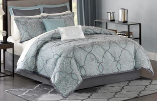 Thumbnail 4: Madison Park Madison Park Lavine 12-pc. Comforter Set 