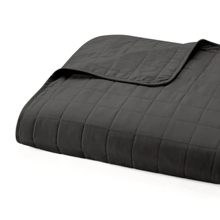Thumbnail 6: IENJOY HOME Home Collections Premium Soft Square Quilted Coverlet Set 