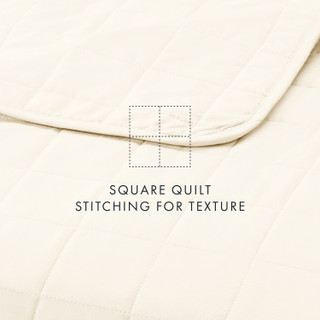 Thumbnail 36: IENJOY HOME Home Collections Premium Soft Square Quilted Coverlet Set 