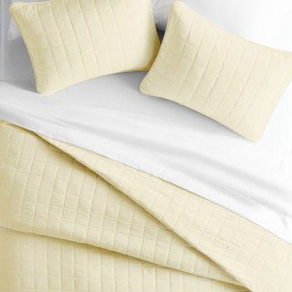 Thumbnail 12: IENJOY HOME Home Collections Premium Soft Square Quilted Coverlet Set 