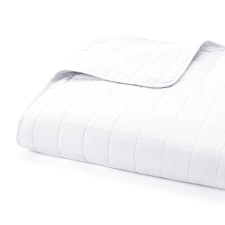 Thumbnail 24: IENJOY HOME Home Collections Premium Soft Square Quilted Coverlet Set 