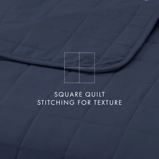 Thumbnail 36: IENJOY HOME Home Collections Premium Soft Square Quilted Coverlet Set 