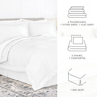 Thumbnail 42: Home Collections Home Collections Premium Bed In A Bag 