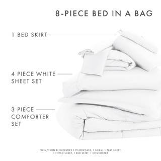 Thumbnail 49: Home Collections Home Collections Premium Bed In A Bag 