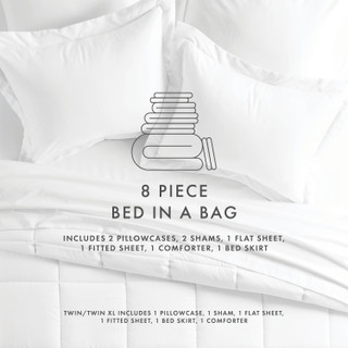 Thumbnail 56: Home Collections Home Collections Premium Bed In A Bag 