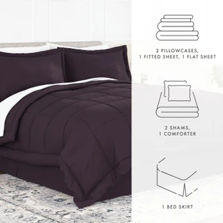 Thumbnail 6: Home Collections Home Collections Premium Bed In A Bag 