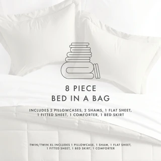 Thumbnail 8: Home Collections Home Collections Premium Bed In A Bag 