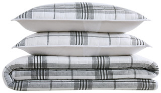 Thumbnail 20: Cottage Classics Cottage Classics Cottage Plaid Quilt Set 