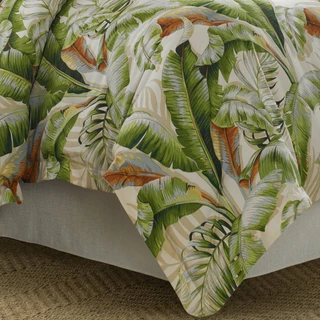 Thumbnail 15: TOMMY BAHAMA Tommy Bahama Palmiers Green 3-pc. Duvet Cover Set 