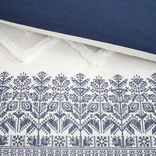 Thumbnail 36: Ink + Ivy Ink & Ivy Mila Cotton Printed Duvet Cover Set 