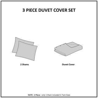 Thumbnail 48: Ink + Ivy Ink & Ivy Mila Cotton Printed Duvet Cover Set 